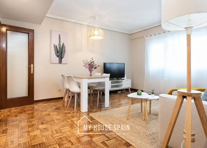 아파트 Myhousespain - Amplio Y Centrico Piso En 오비에도